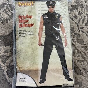 Spirit Black Police Officer Costume